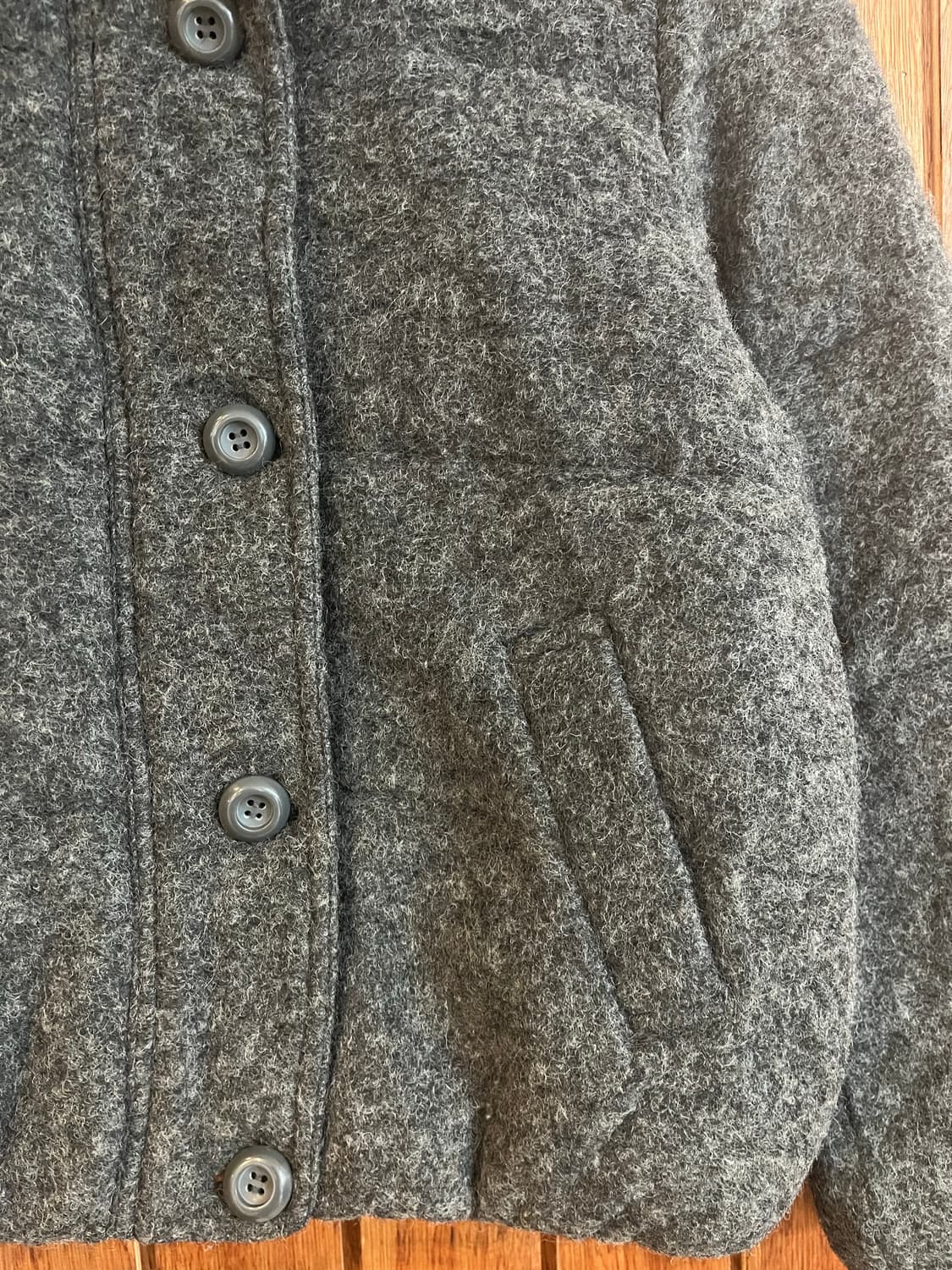 Japan vintage mac&co 부클 울자켓 상품이미지4