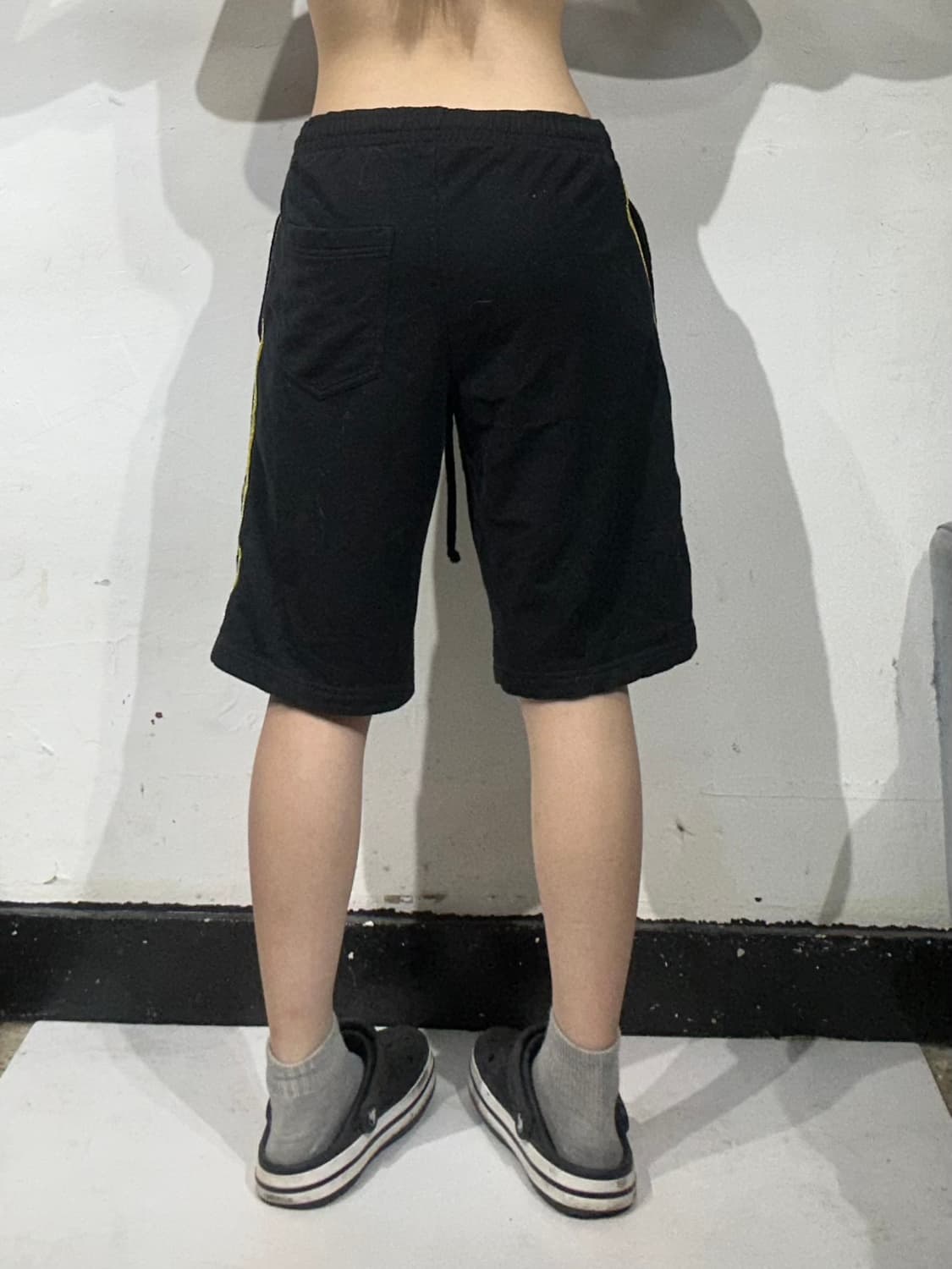 빈티지 블랙 오리엔탈 반바지 버뮤다 팬츠 M 상품이미지3
