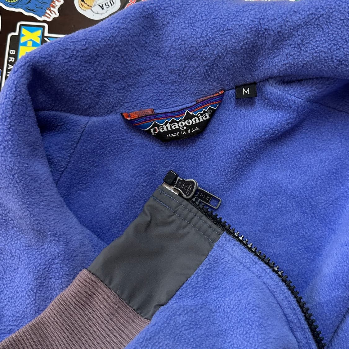 80s USA 파타고니아 쉘드 신칠라 자켓 M 상품이미지6
