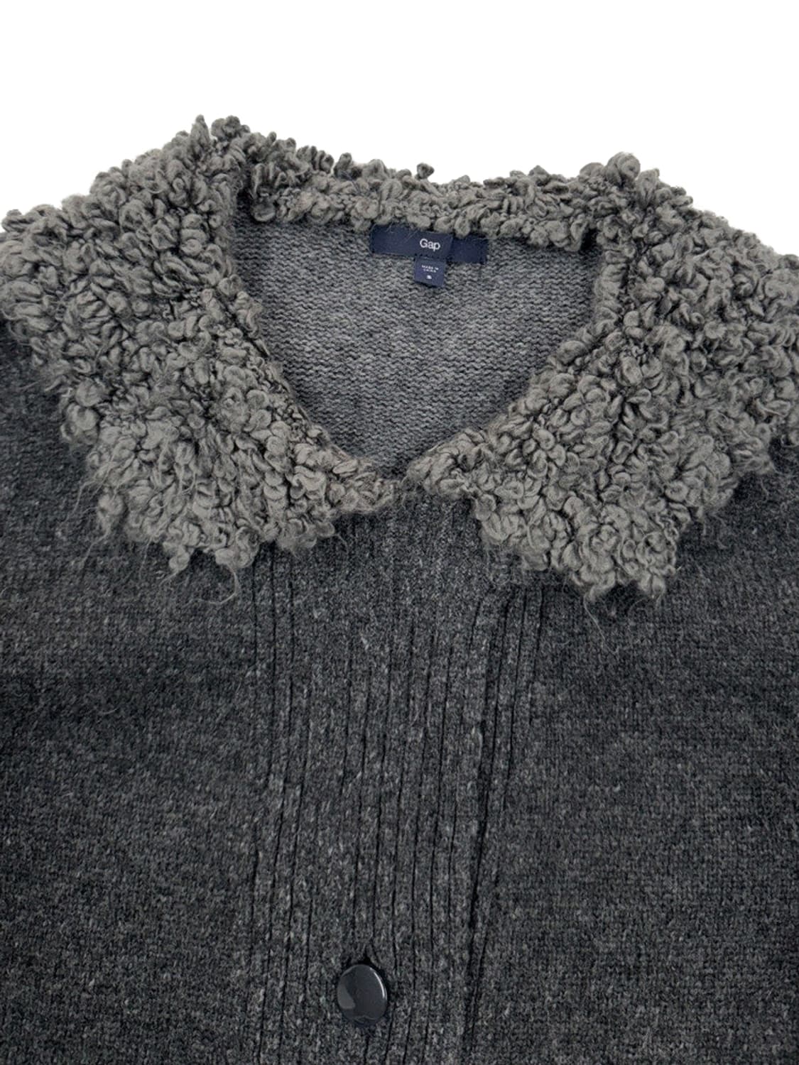 빈티지 GAP 다크 그레이 니트 가디건 상품이미지5