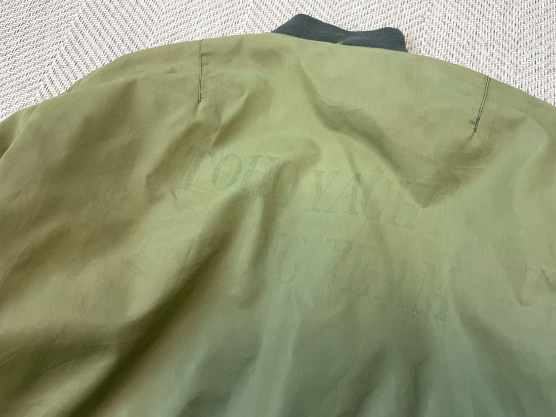 빈티지 썬 페이딩 아미 플라이트 자켓 상품이미지8