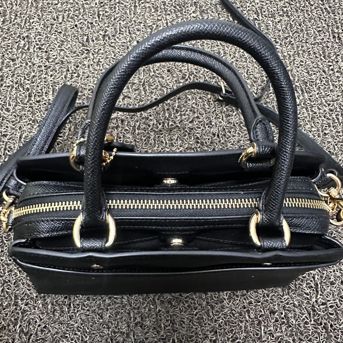 COACH 코치 여성 미니 크로스백 가방 블랙 상품이미지7