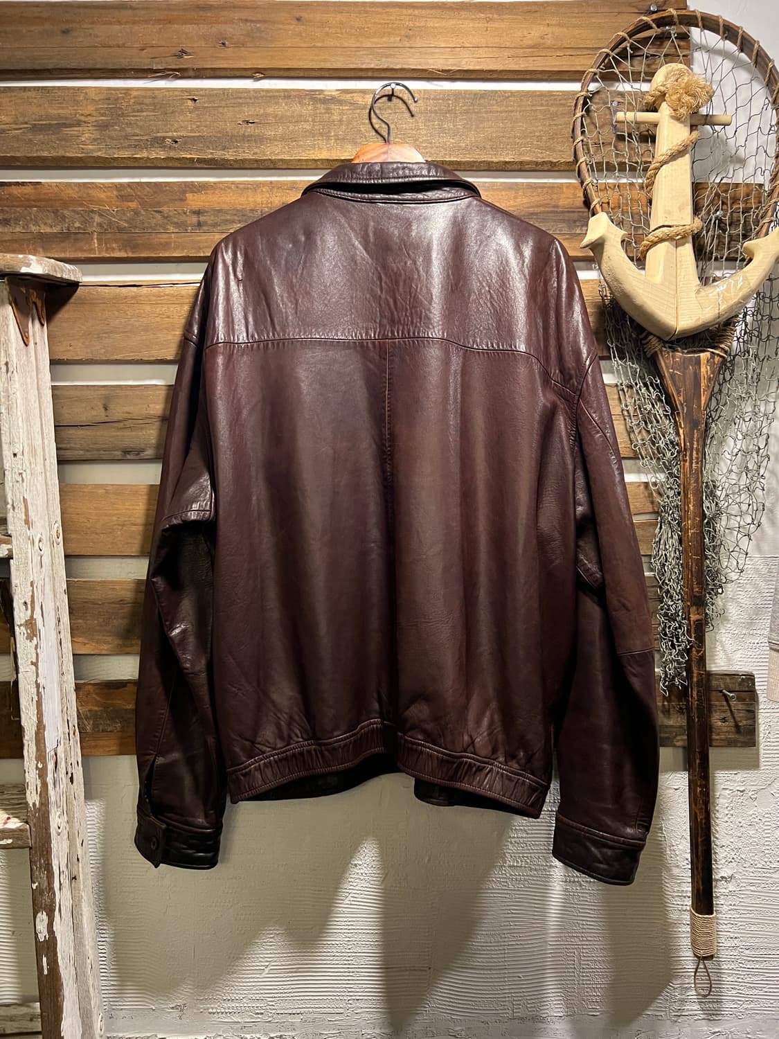 [XL]폴로 랄프로렌 맥스웰 램스킨 레더 자켓 상품이미지9