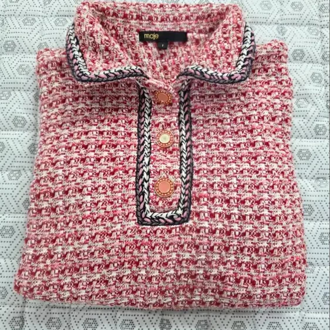 한섬 마쥬 트위드 니트 ~55 상품이미지5