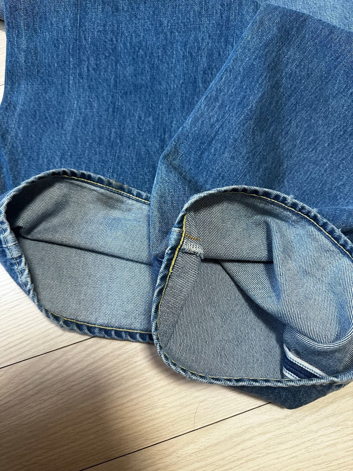 VISVIM SOCIAL SCULPTURE 01 WIDE DAMAGED- 상품이미지3