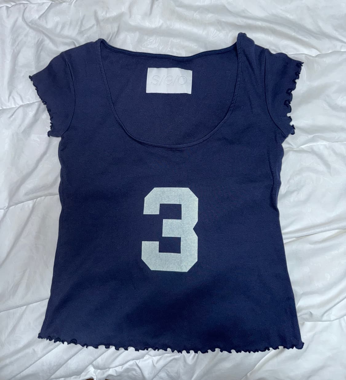SEO 에스이오 3 SCOOP NECK CAP SLEEVE TOP 상품이미지2