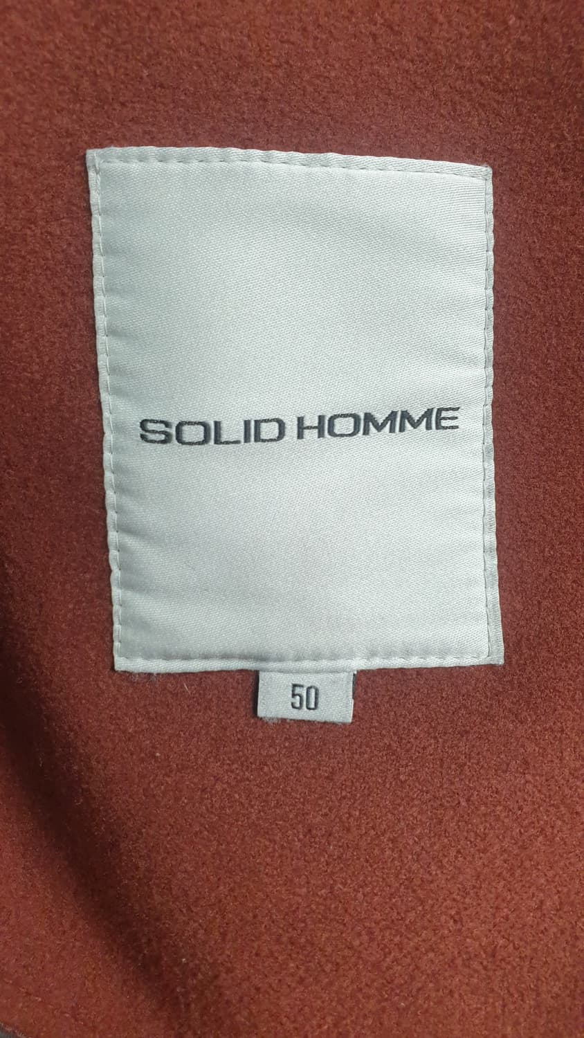 솔리드옴므 핸드메이드 코트 50사이즈 상품이미지4