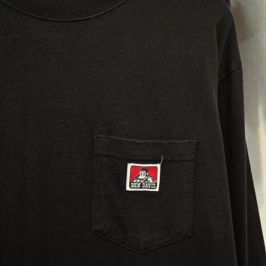 벤데이비스 JPN 블랙 포켓 롱슬리브 상품이미지3