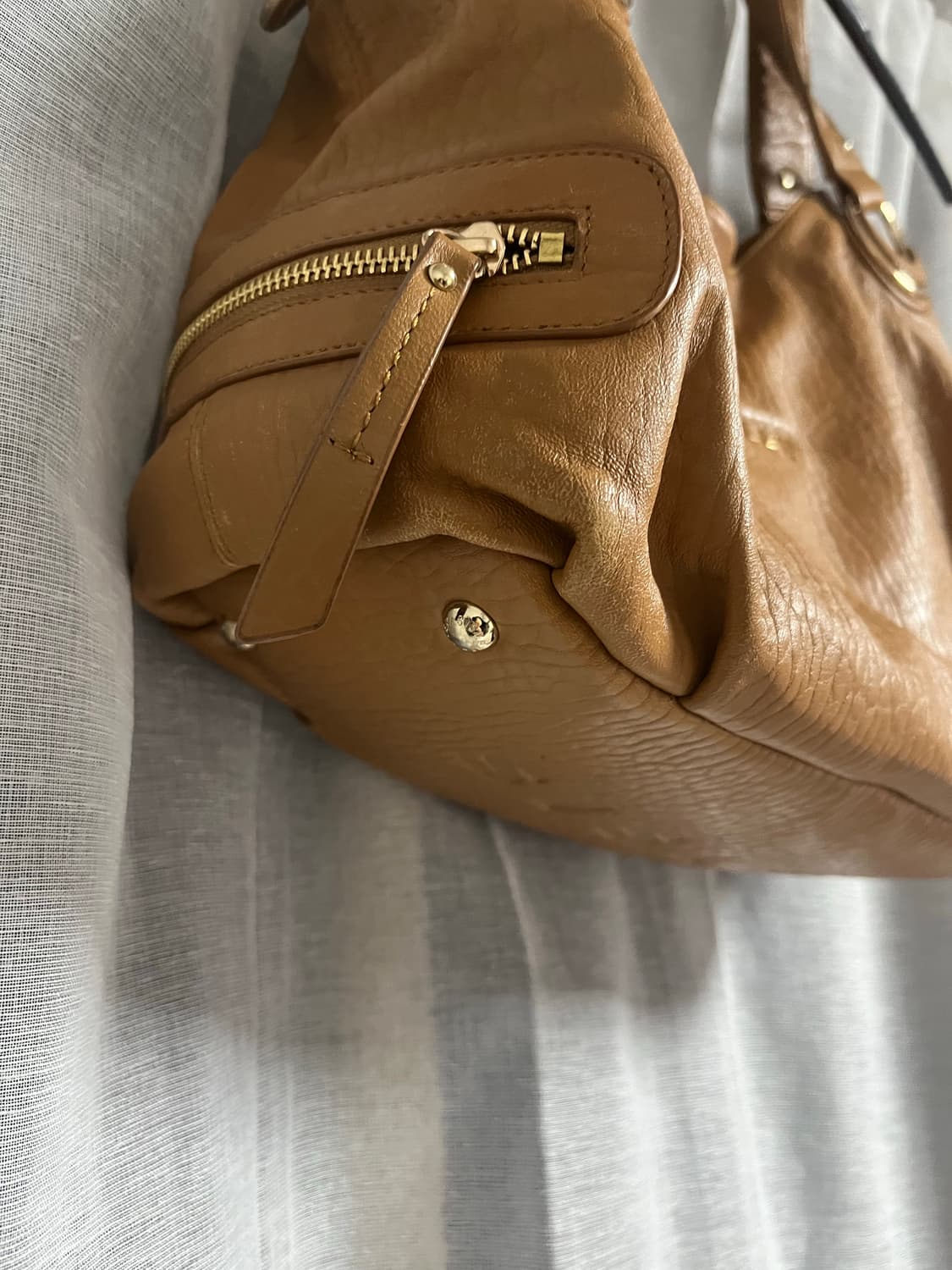 Sisley 시슬리 brown shoulder bag 브라운 숄더백 상품이미지8