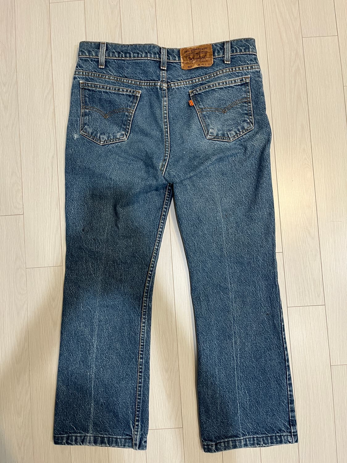 빈티지 리바이스 517 오렌지탭 34x30 중청 상품이미지2