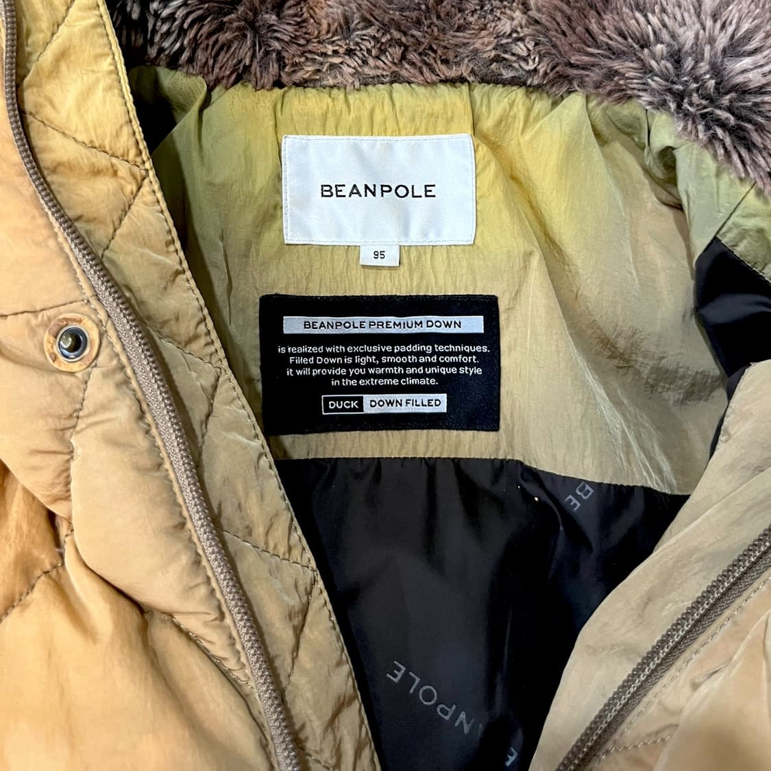 빈폴 덕다운 페이디드 파카 (M) 상품이미지4