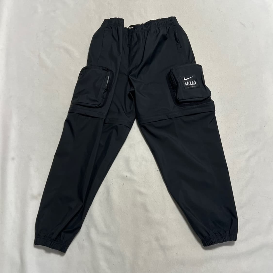 XL 새상품 나이키 X 언더커버 투인원 블랙 팬츠 상품이미지2