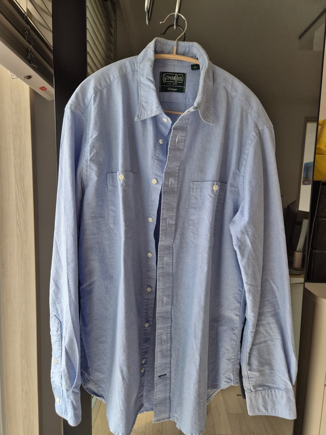 짓먼빈티지 옥스포드 셔츠 L 짓먼빈티지 상품이미지2