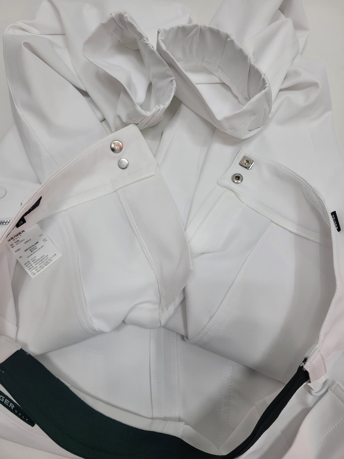 GEIGER 25SS 가이거 골프 스윙 팬츠 / 여 75 (28) 화이트 상품이미지8