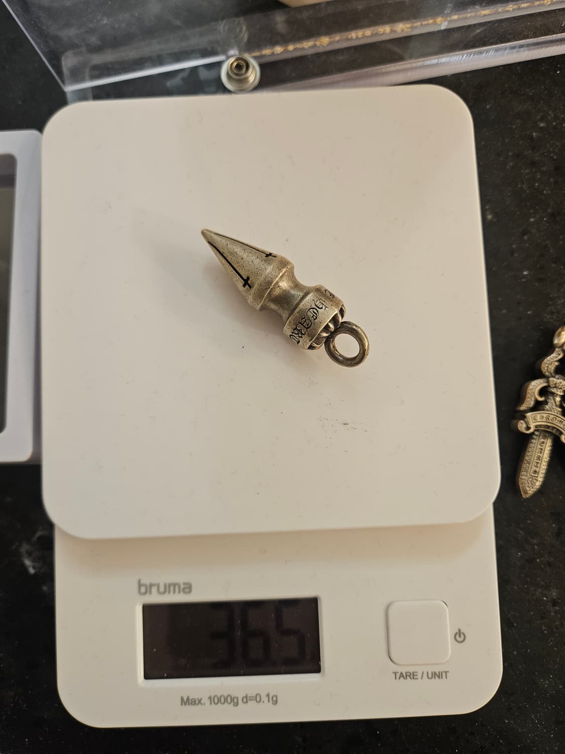 크롬하츠 정품 팬던트 라지 스파이크 팝니다 상품이미지1