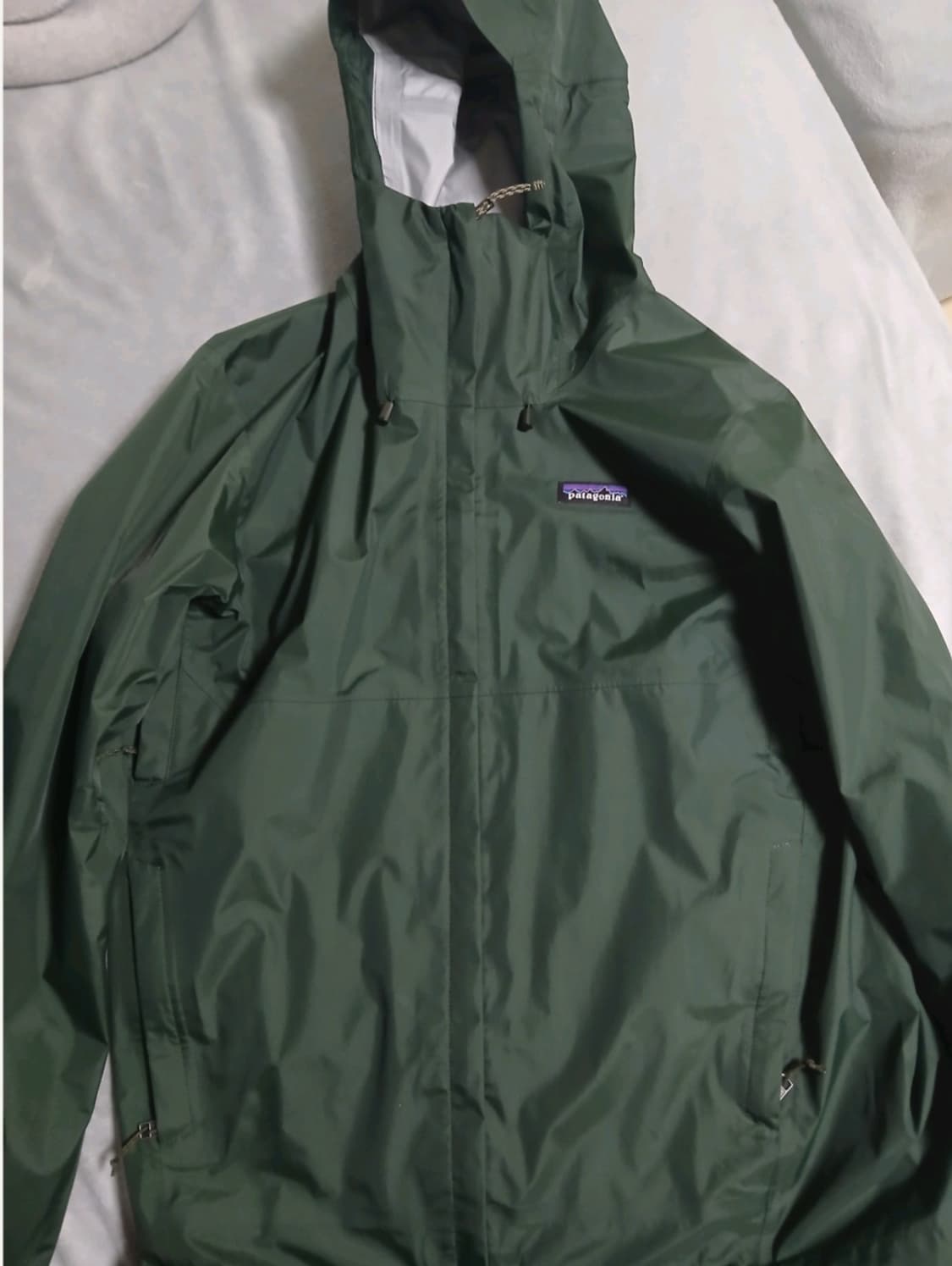 파타고니아 토렌쉘3L(토렌트쉘3L) 후드레인자켓 그린 상품이미지1