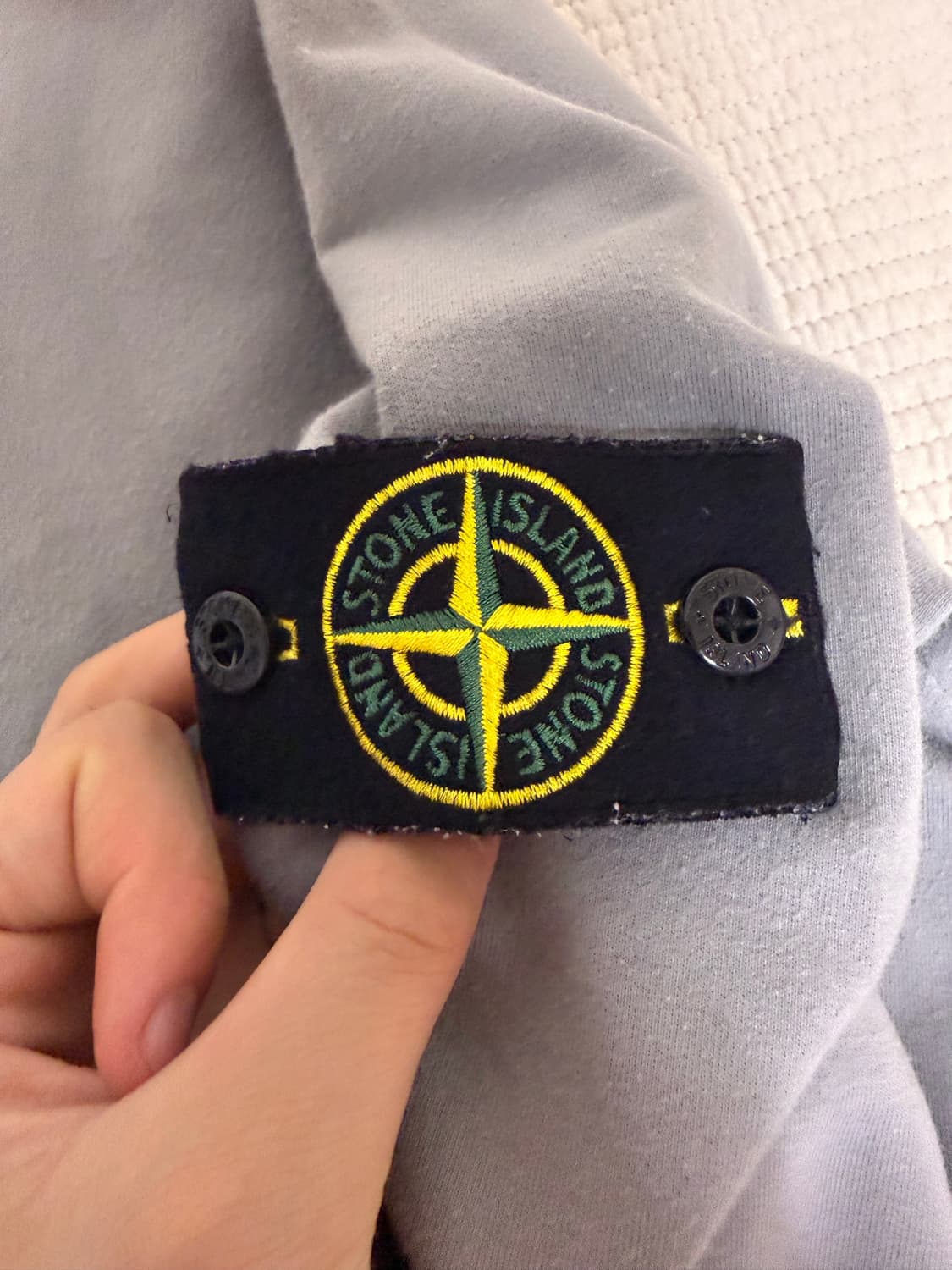 스톤아일랜드 맨투맨 그레이 상품이미지4