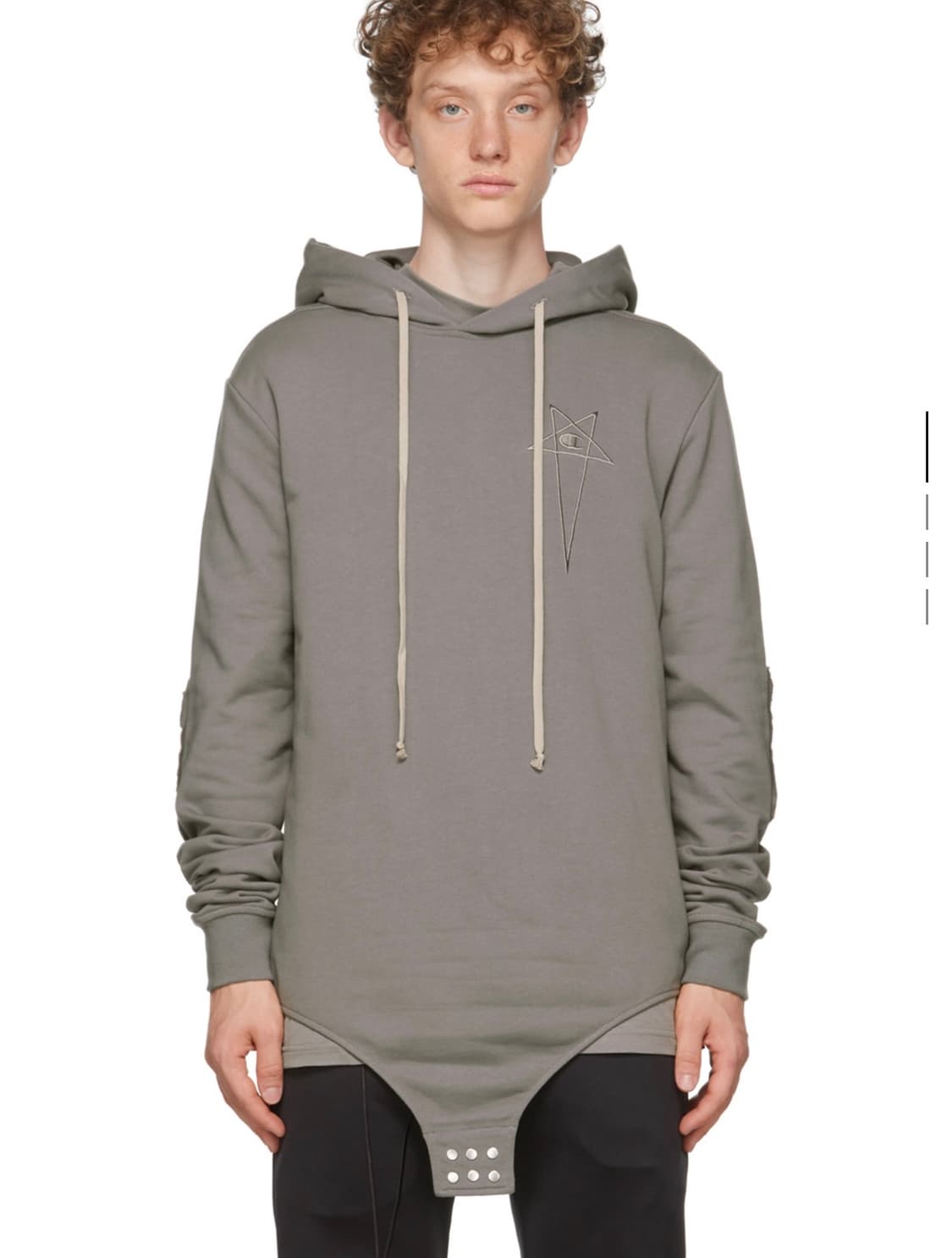 릭오웬스 바디수트 후디 상품이미지2