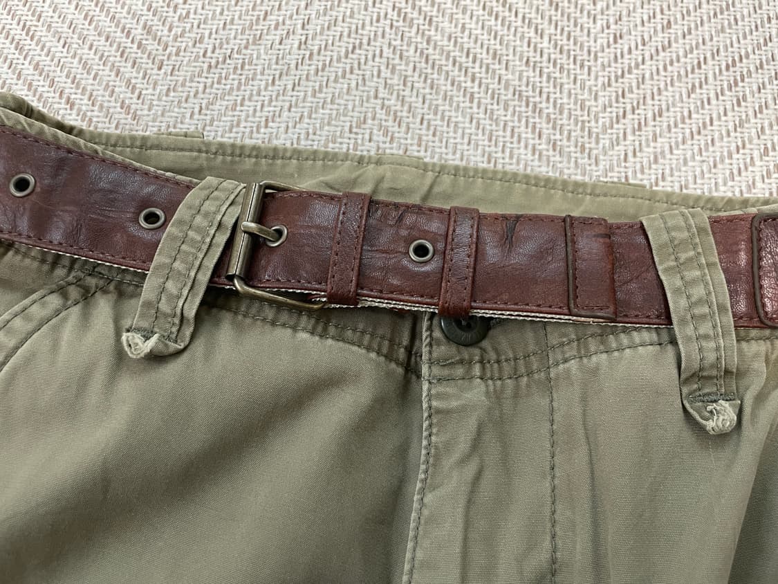 빈티지 버클 레더벨트 J03645 상품이미지2