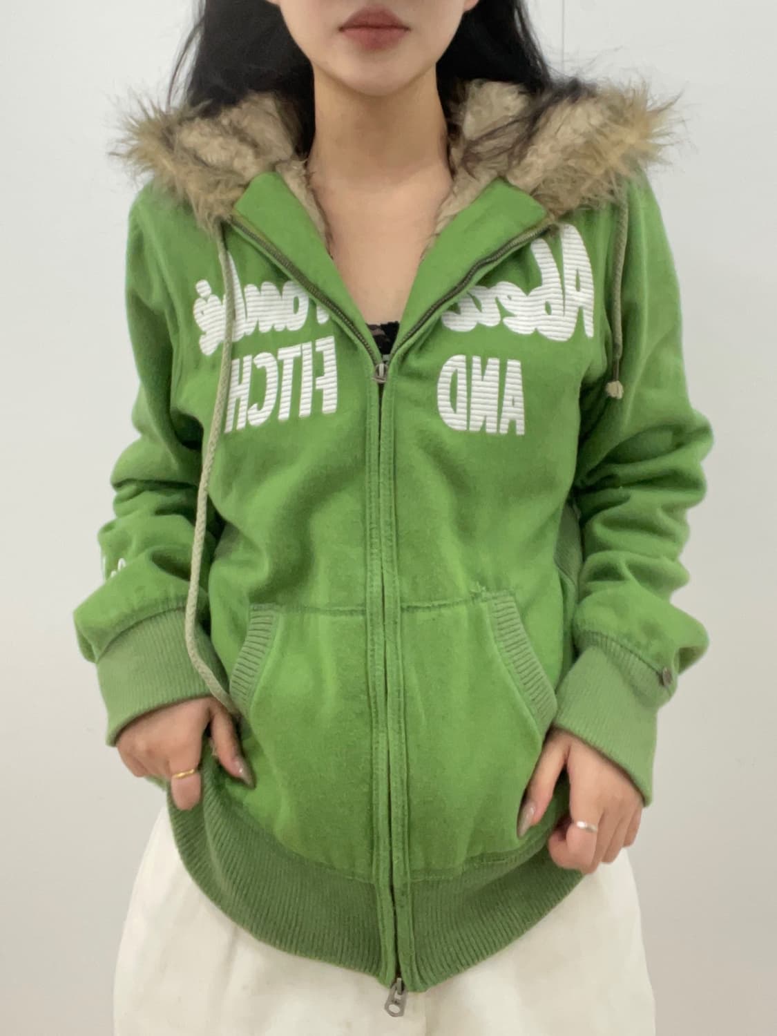 ABERCROMBIE & Fitch wolf-zoe hoodie zip- 상품이미지1