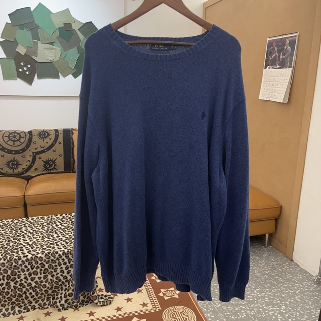 폴로 랄프로렌 모던 캐주얼 빈티지 빅사이즈 니트 3XB C08885 상품이미지3
