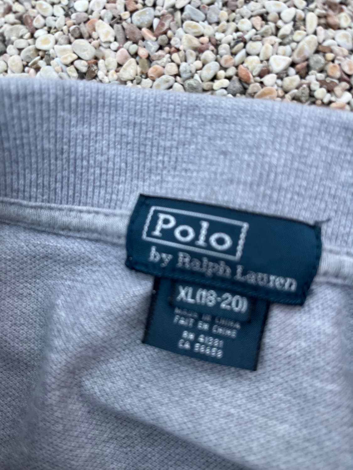 폴로 랄프로렌 빅포니 네이비 카라 롱슬리브(xl) 상품이미지3