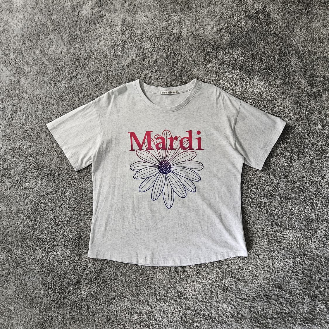 [무료배송] MARDI MERCREDI 반팔 티셔츠 상품이미지1