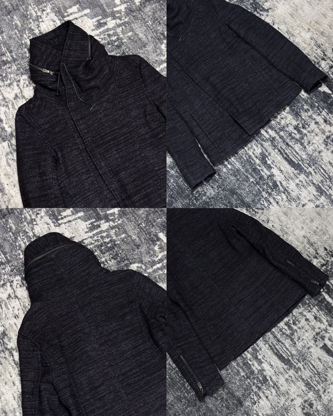 {Schlussel} 2-Way High Neck Zip Jacket   상품이미지4