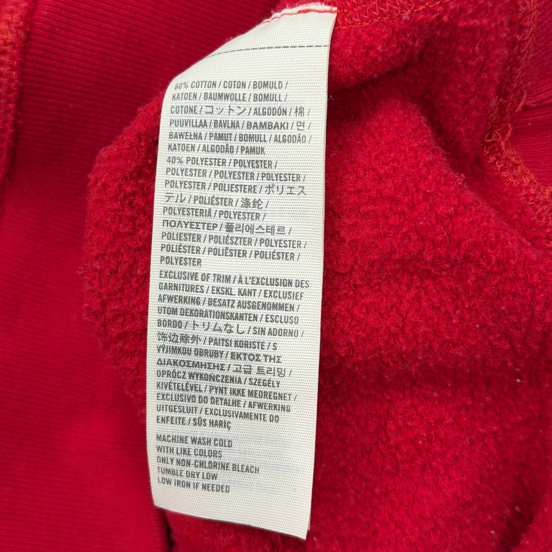 홀리스터 빈티지 Y2K 스펠로고 기모 후드티 M 상품이미지4