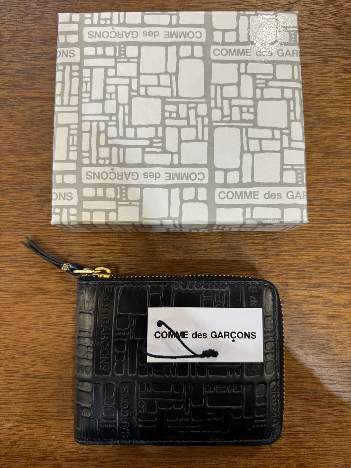 [OS] 꼼데가르송 로고타입 반지갑 상품이미지3