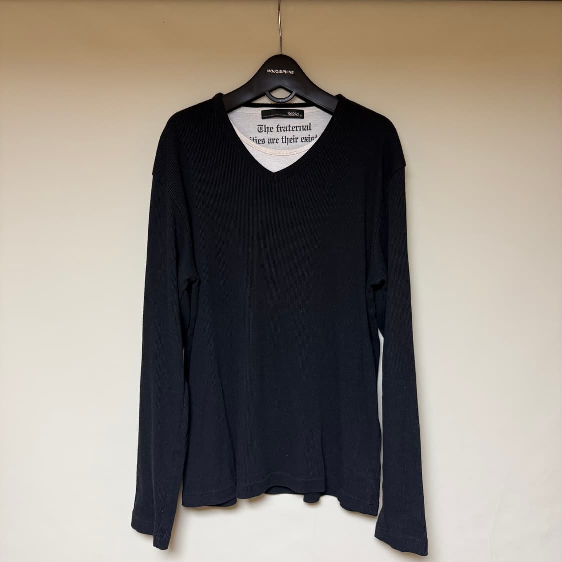 Vintage Layered V-Neck knit 상품이미지1