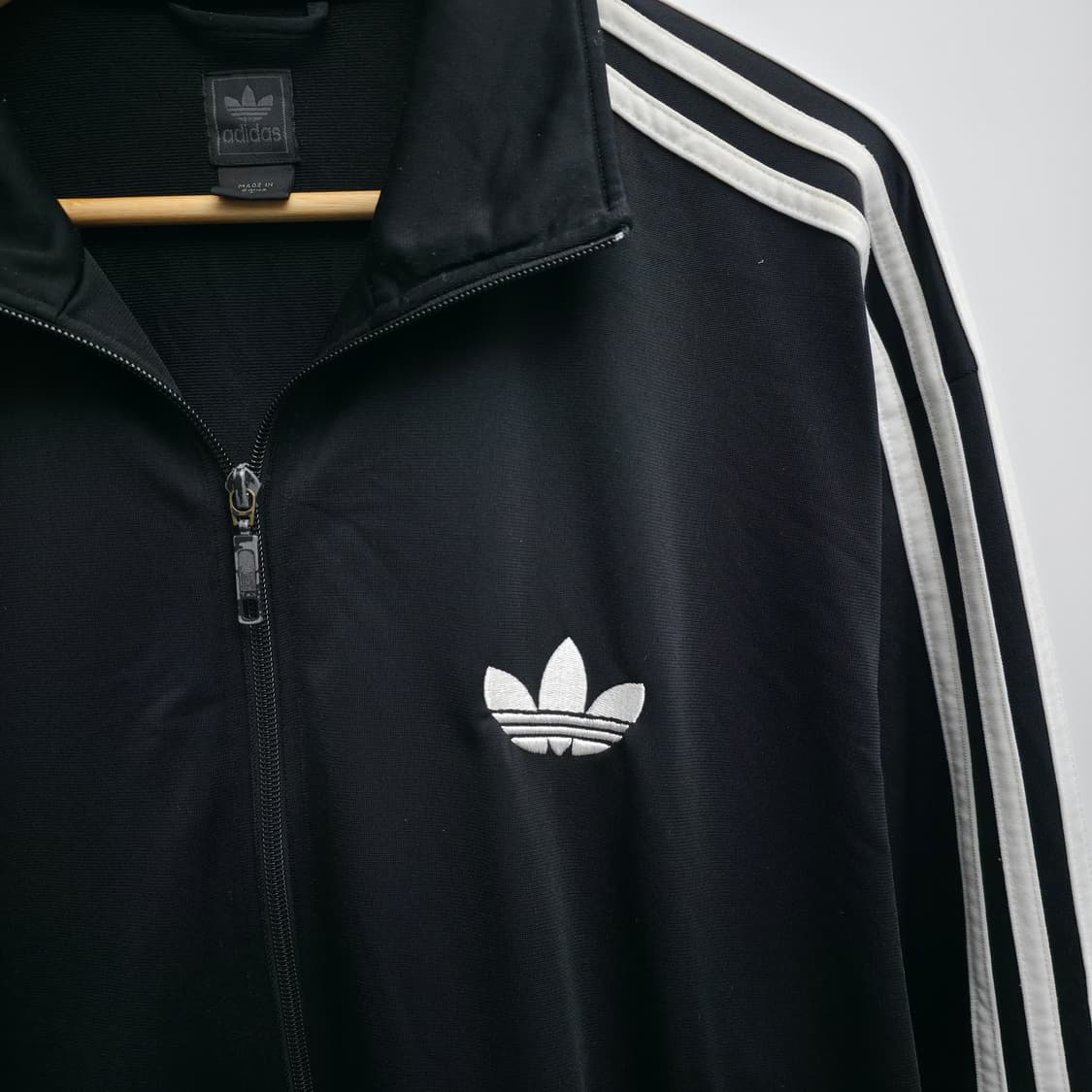 [L] 90's 아디다스 파이어버드 블랙 져지 상품이미지4