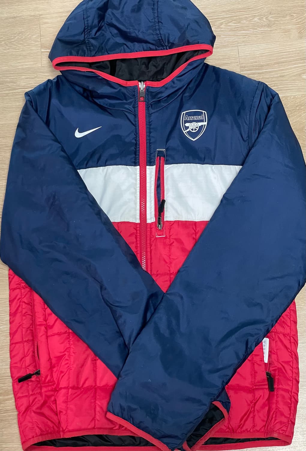 나이키 아스날 리버시블 경량패딩 상품이미지2