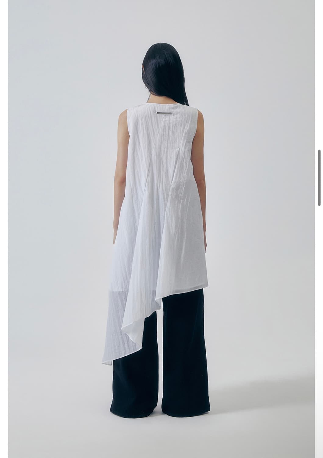 트리밍버드) Glide Nylon Pintuck One-piece WH 상품이미지3