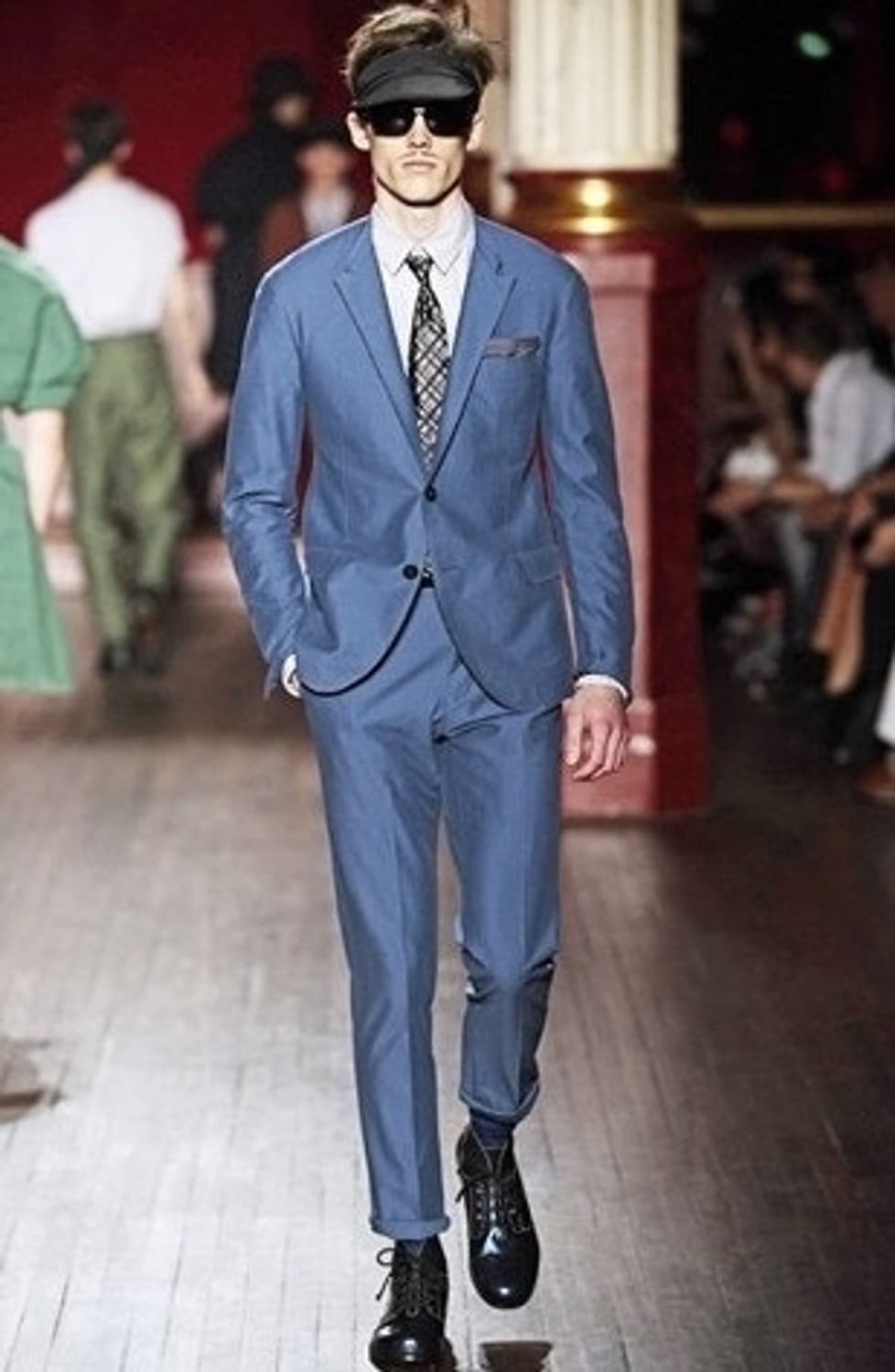 [270] 랑방 lanvin 플레인토 카프스킨 하이 더비슈즈 상품이미지8