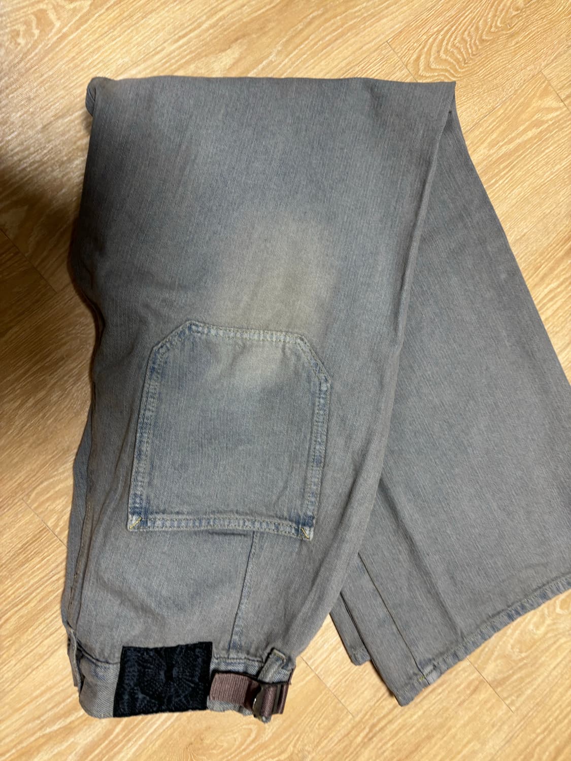 [3] 폴리테루 고시마 데님 dyed blue gray 상품이미지5