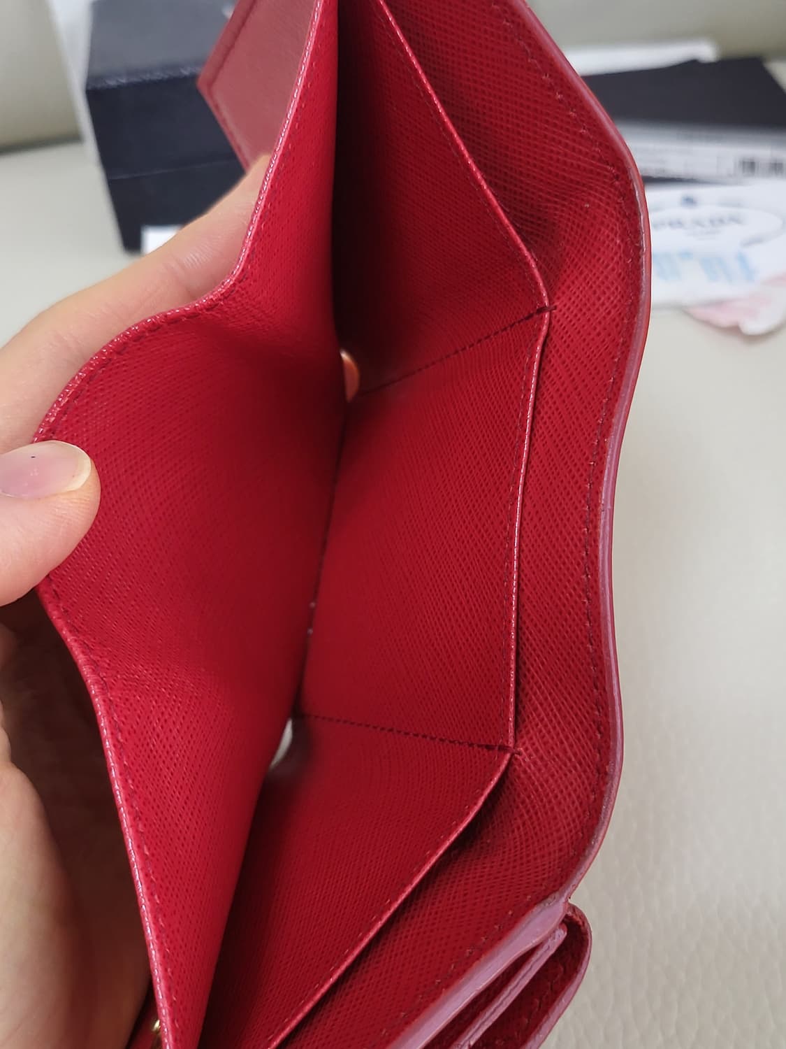 프라다 미니 반지갑  상품이미지9