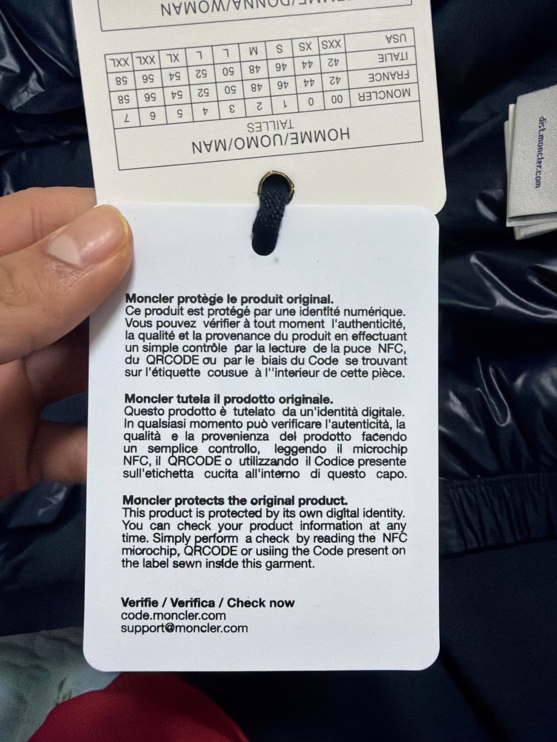 Moncler Maya Navy Blue 상품이미지9