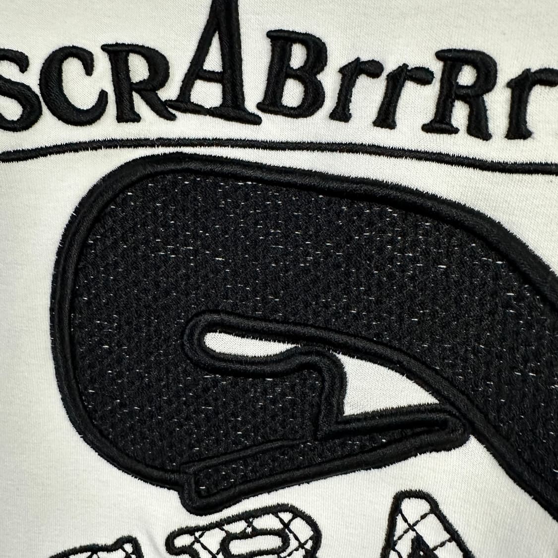 지오 송지오 자수 오버핏 반팔 티셔츠 상품이미지5