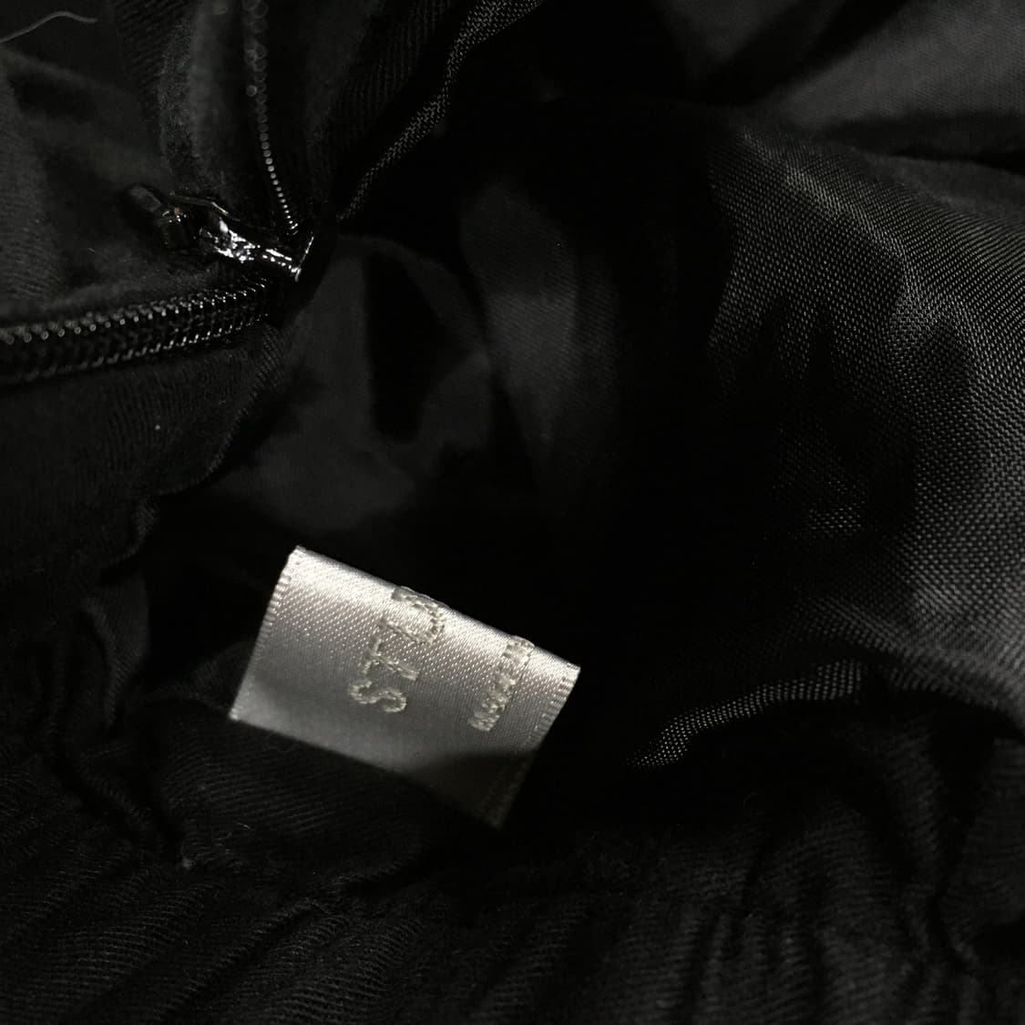 투티/0160 블랙 미디 모리걸 y2k 스커트 레이어드 상품이미지4