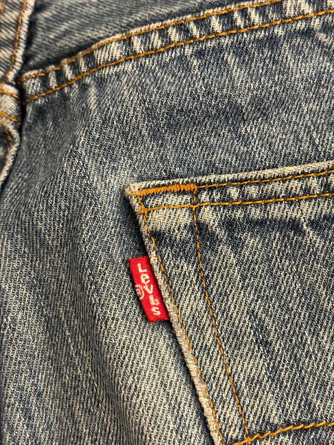 빈티지 리바이스 중청 데님 상품이미지4