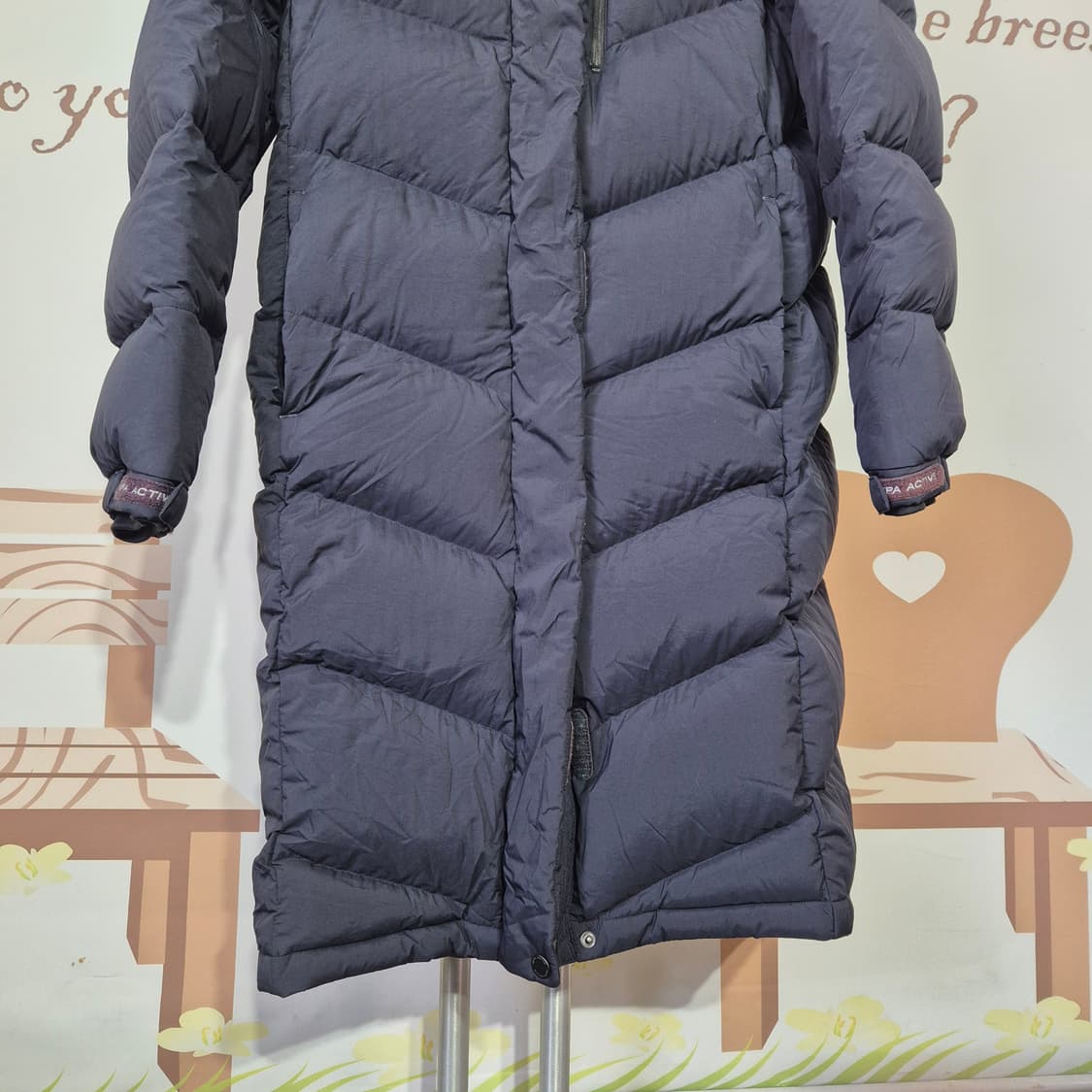 네파 여성 구스 액티브 롱 패딩 90사이즈 상품이미지3