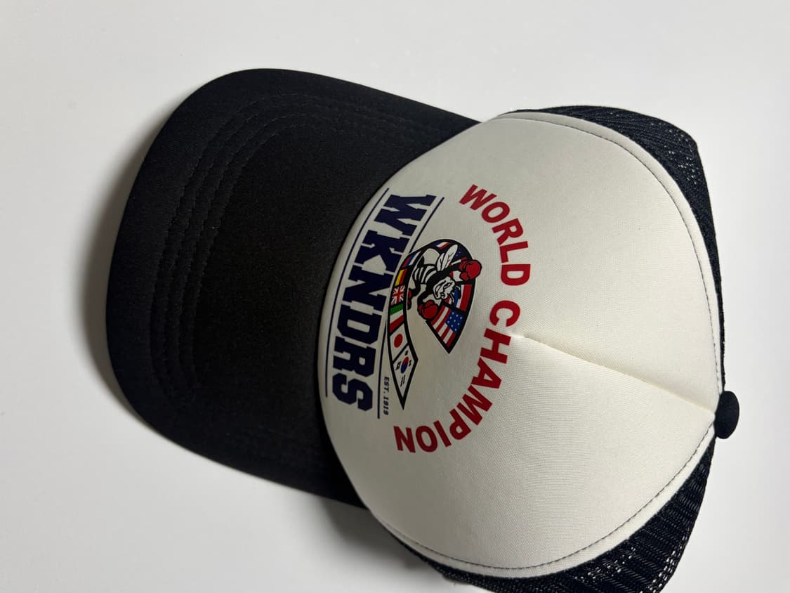 위캔더스 챔피온 콜라보 트러커캡 상품이미지4