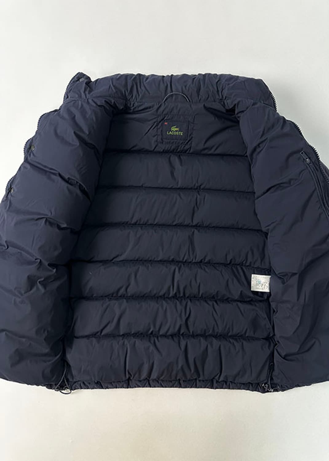 [48] 라코스테 집업 다운 패딩[네이비] 상품이미지3