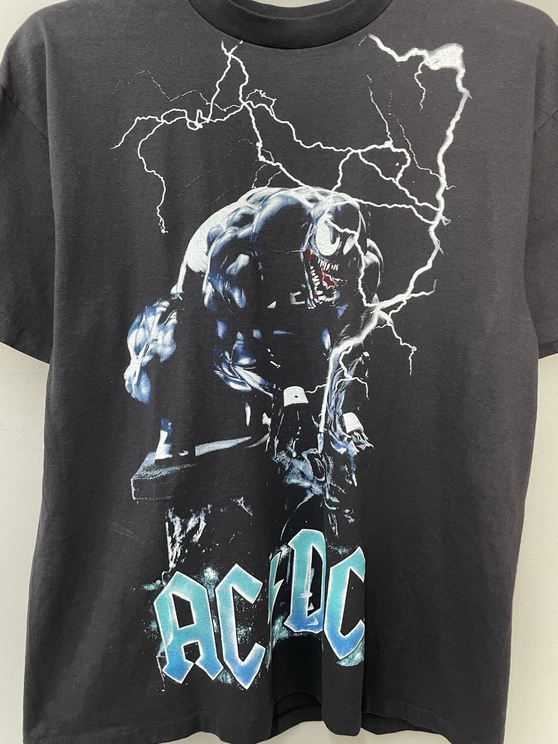 빈티지 베놈 ACDC 프린팅 반팔 H2531 상품이미지3