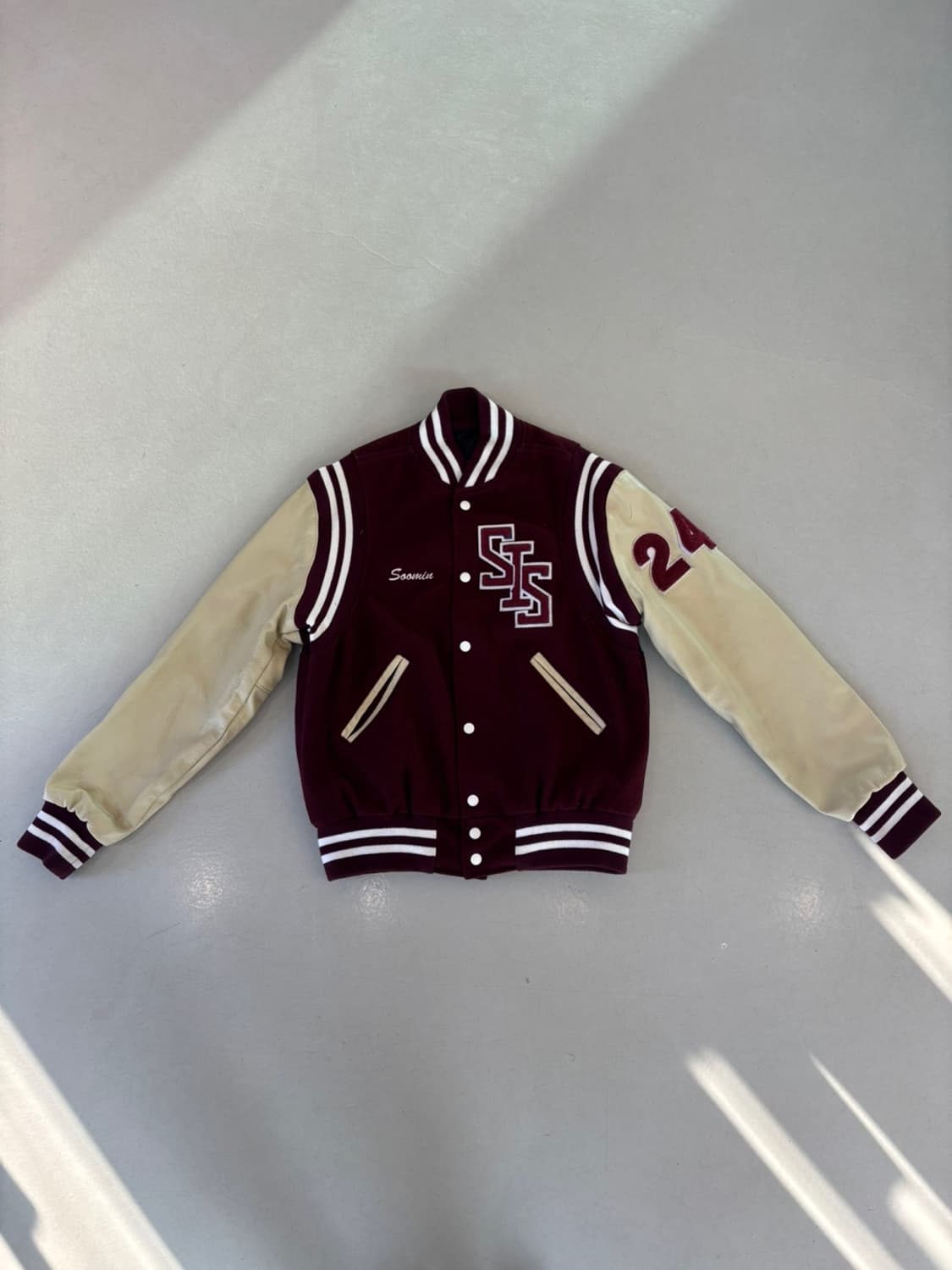 Vintage Holloway Wool Varsity Jacket 상품이미지2