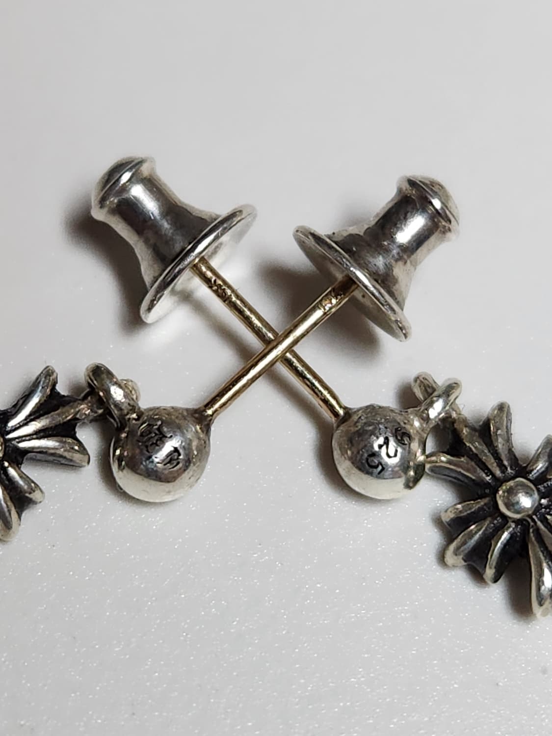 크롬하츠 타이니 드롭 이어링 세트 정품 상품이미지2