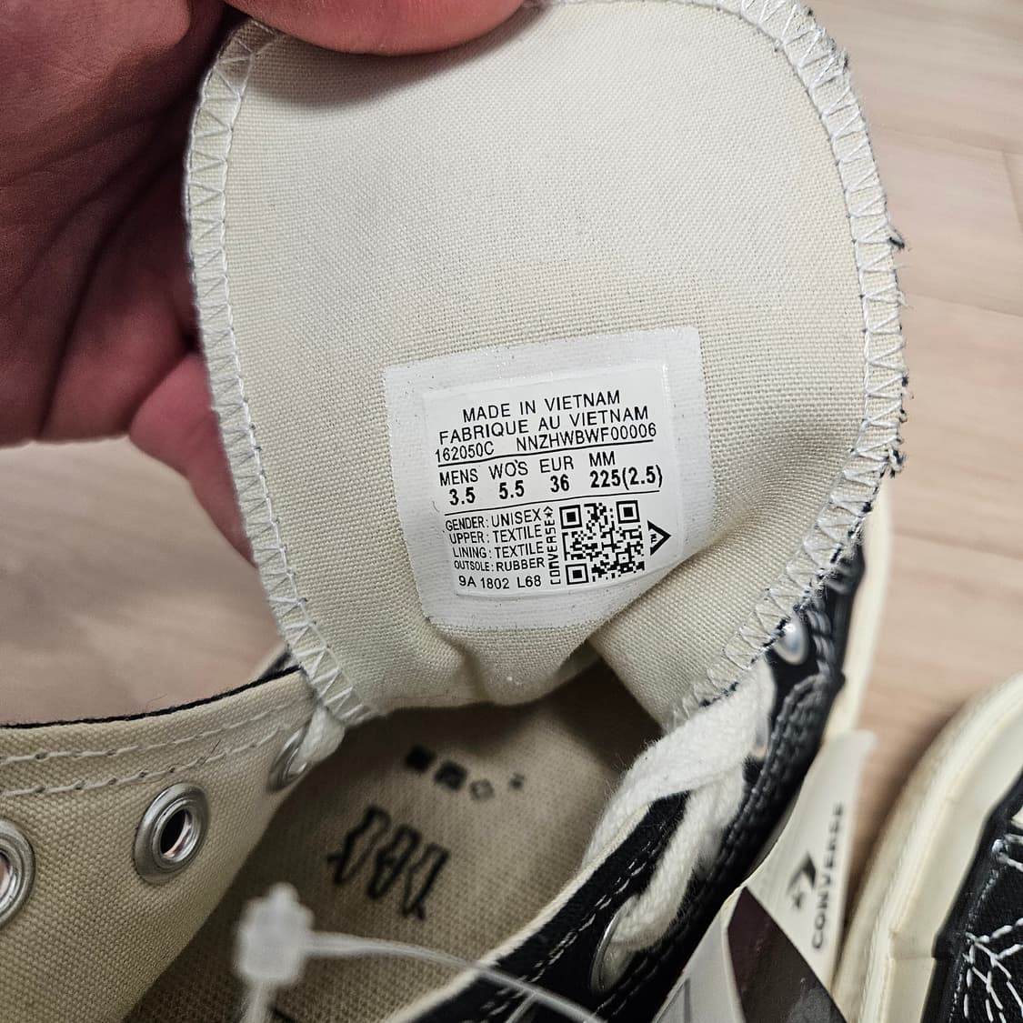 컨버스 척테일러 하이 225 미사용 새상품 상품이미지6