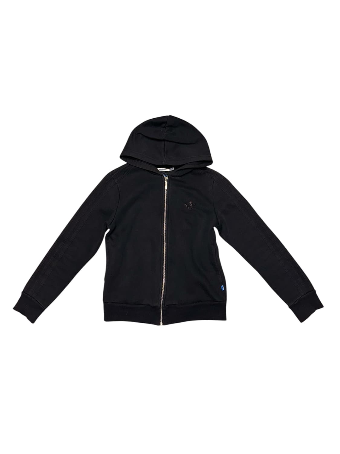 아디다스 블랙 큐빅 후드집업 상품이미지1