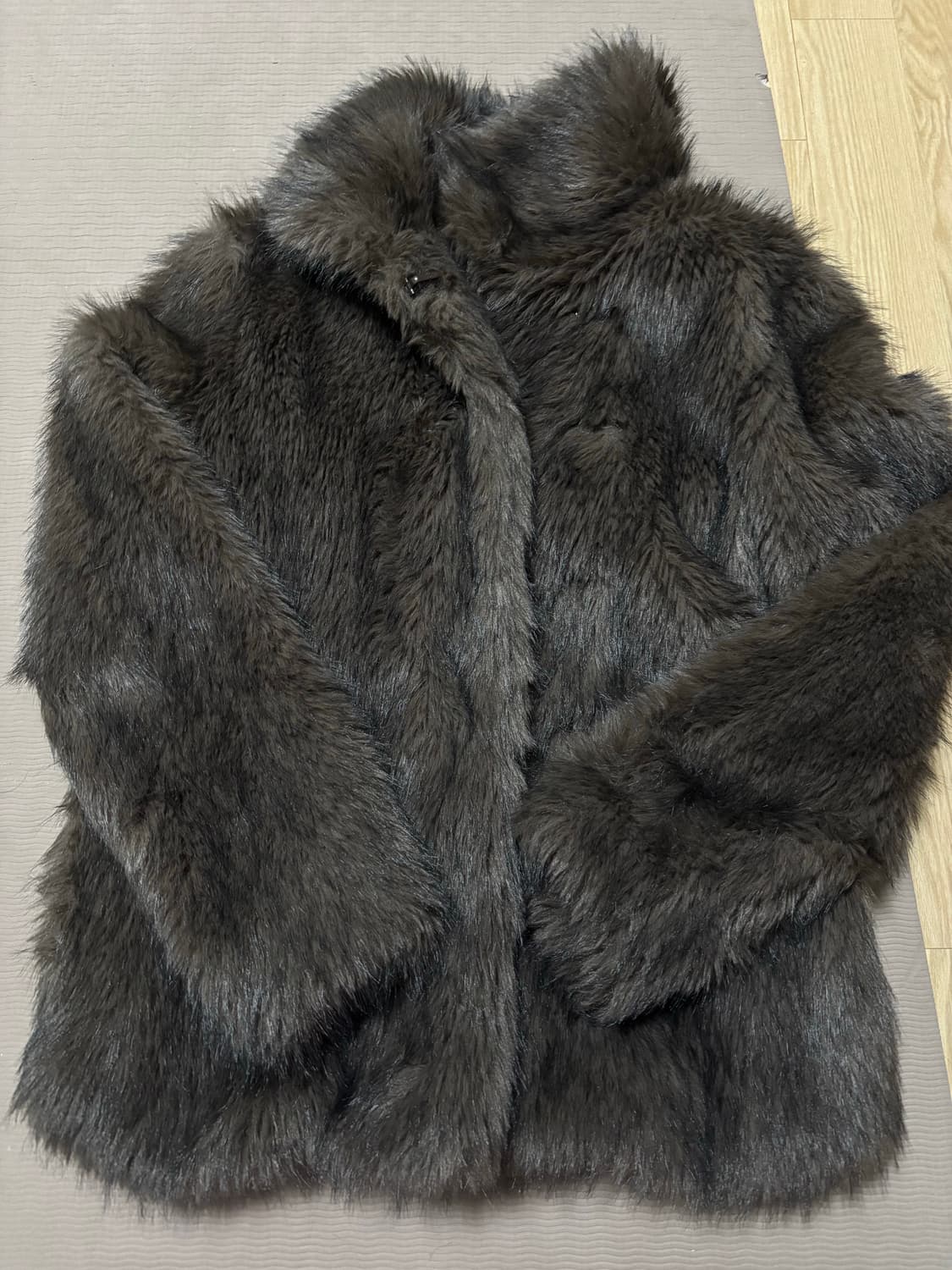 뉴얼린 베어 퍼자켓 프라운 상품이미지3